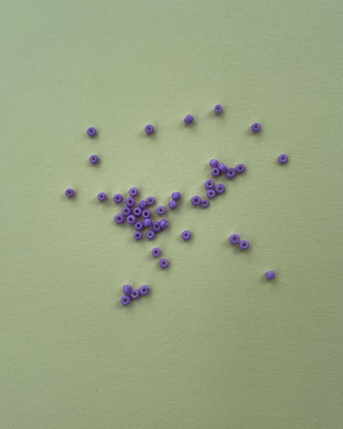 rocailles paars 2MM per 10 gram