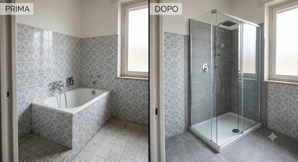 TRASFORMAZIONE VASCA IN DOCCIA