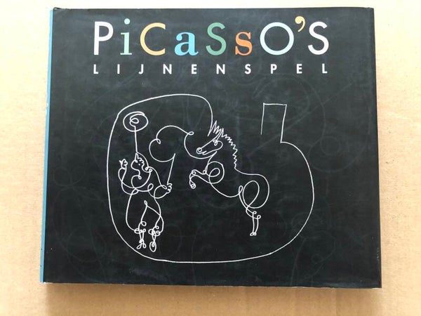 Picasso's Eenlijnige Tekeningen - Lijnenspel - vrij zeldzaam