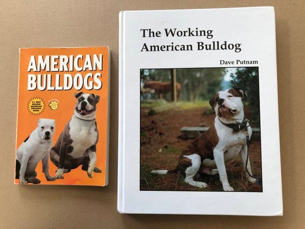 2 Boeken - Amerikaanse Bulldog - Opvoeding / Opleiding ENGELS