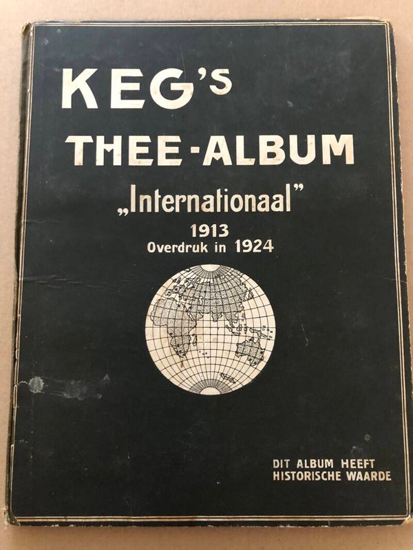 Keg's Thee Album - Insteekplaatjes 1924 - vrij zeldzaam