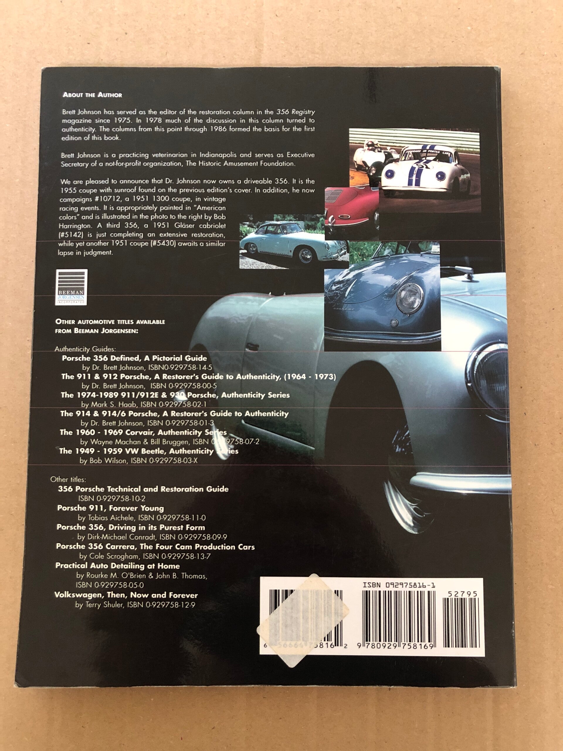 Porsche 356 - Restorer's Guide to Authenticity - Restauratie Gids
