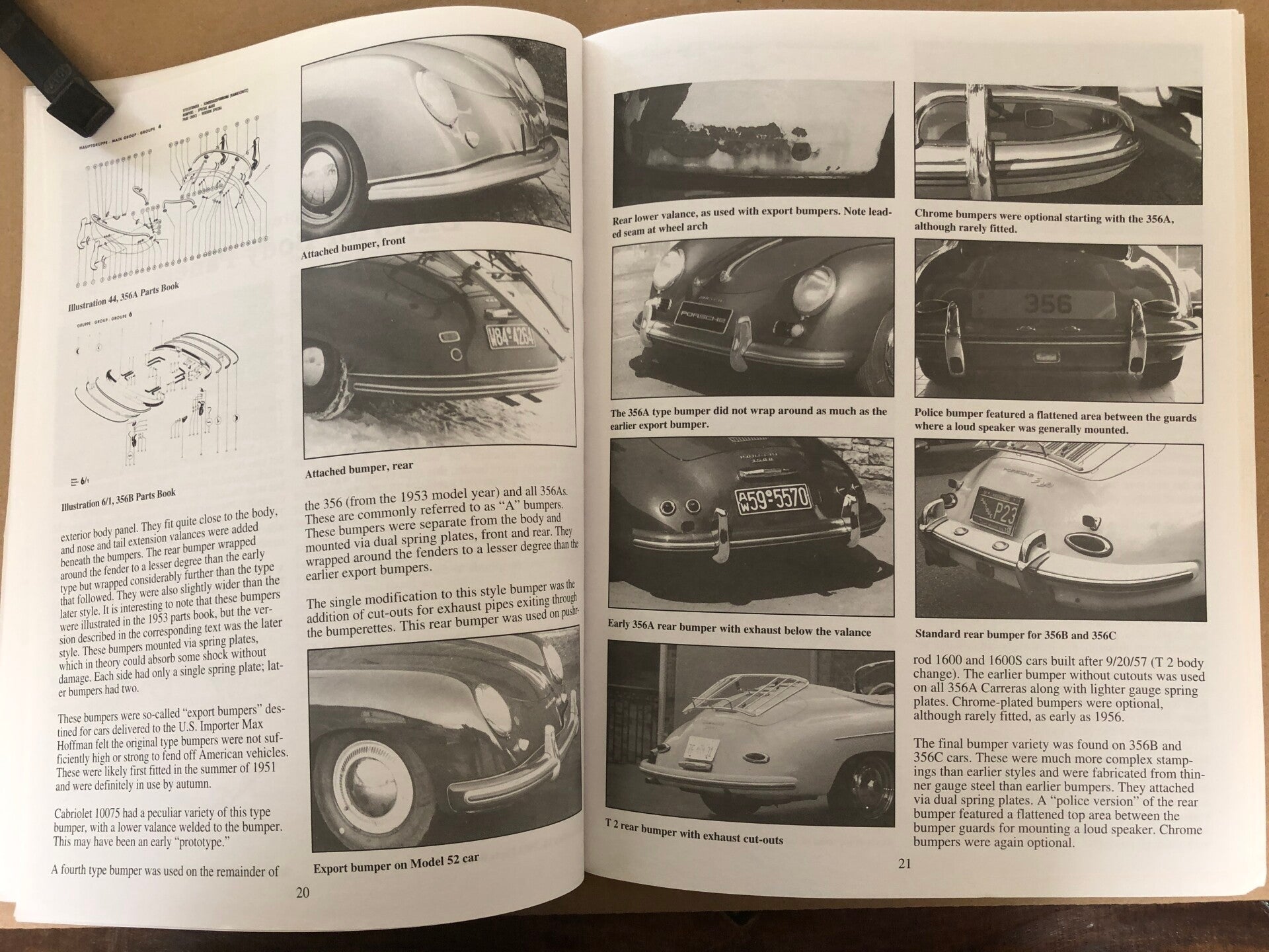Porsche 356 C D's Manual 1964年取扱説明書 Porsche 356 - Restorer's Guide to Authenticity - Restauratie Gids