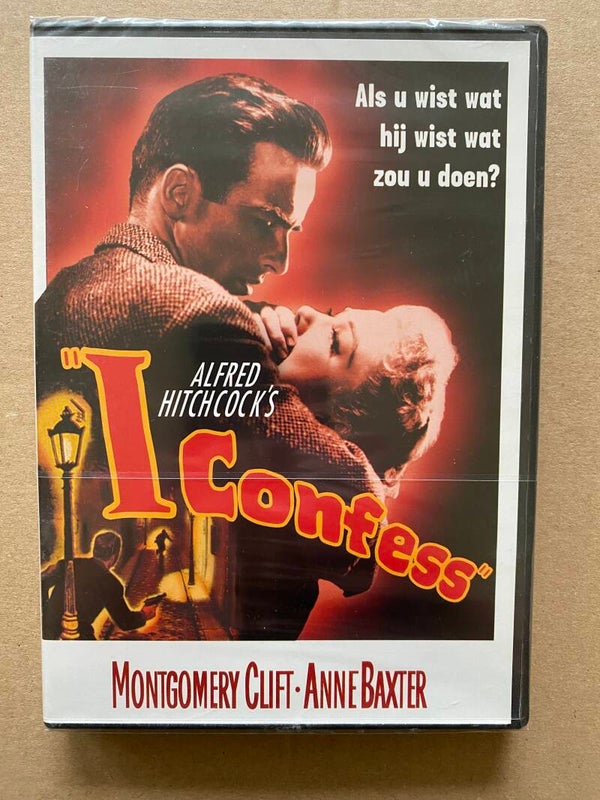Alfred Hitchcock - I Confess - 1953 - Montgomery Clift - NIEUW