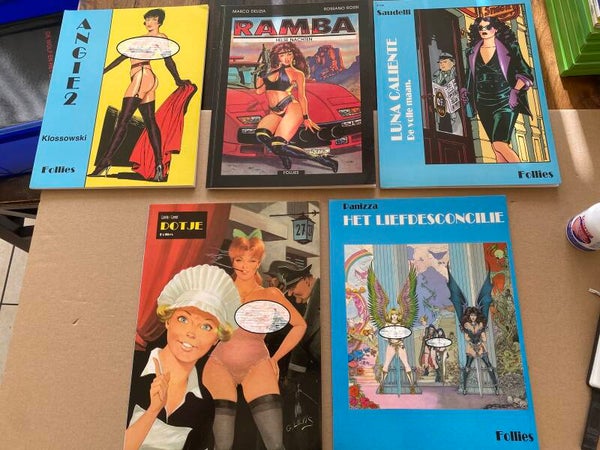 5 Strips - Sensueel - in nieuwstaat