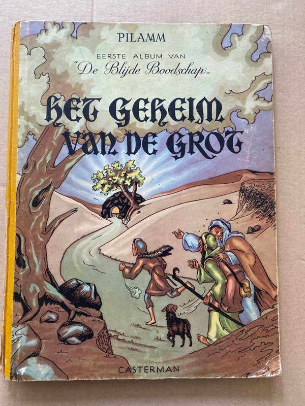 Pilamm - stripalbum - 1948 - Het Geheim van de Grot 1