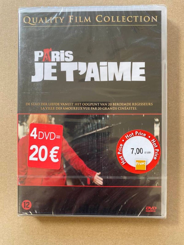 Filmhuis - Paris je t'aime - 20 korte 5 min. vertellingen - NIEUW