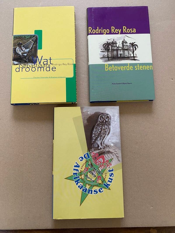 Zuid-Amerikaanse Literatuur - 3 Boeken Rodrigo Rey Rosa NIEUW