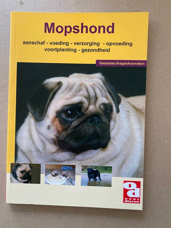 Handboek - De Mopshond - in nieuwstaat