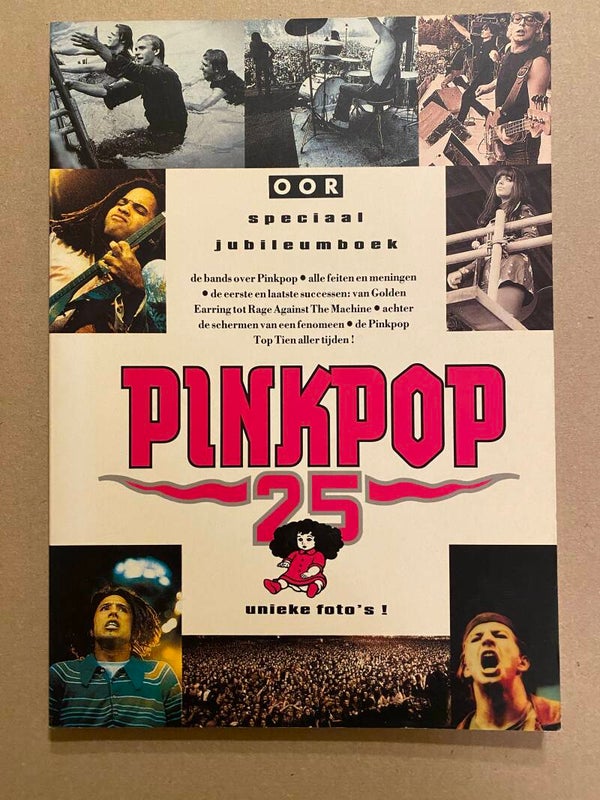 Oor Speciaal Jubileumboek - Pinkpop 25 Jaar - nieuwstaat