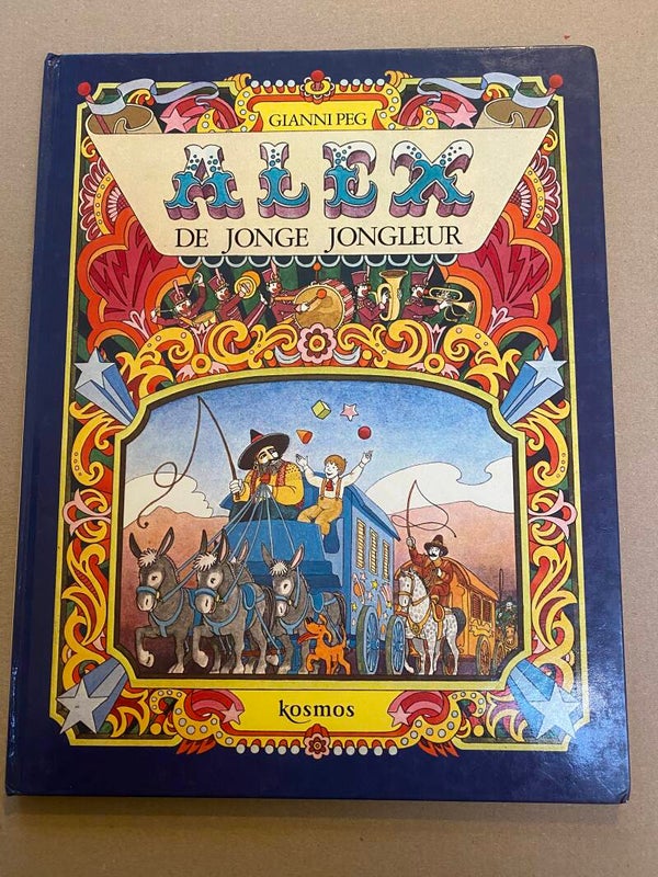 Prenten - Avonturenboek - Alex, de jonge Jongleur
