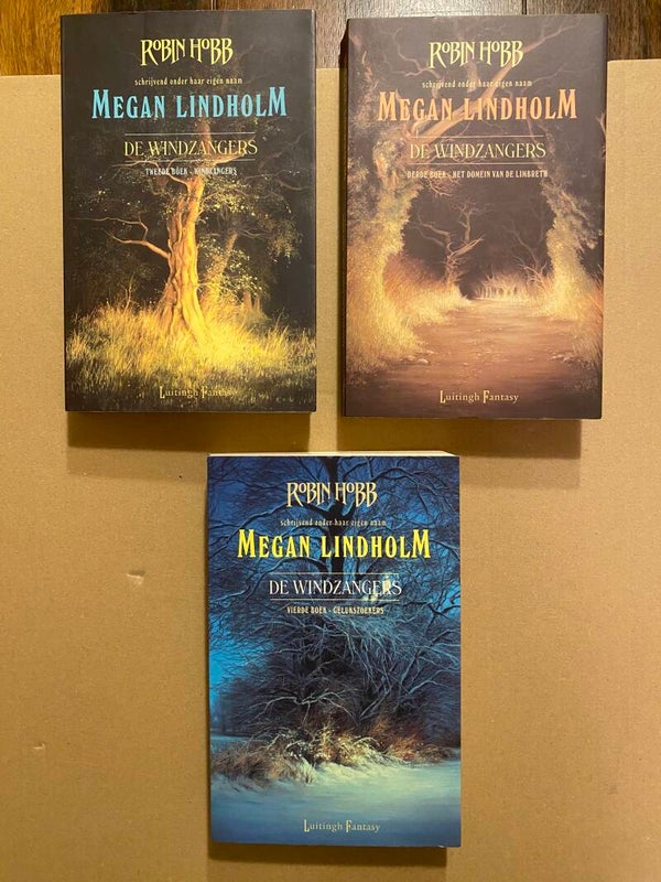 Megan Lindholm - De Windzangers Deel 2 - 3 en 4 - nieuwstaat