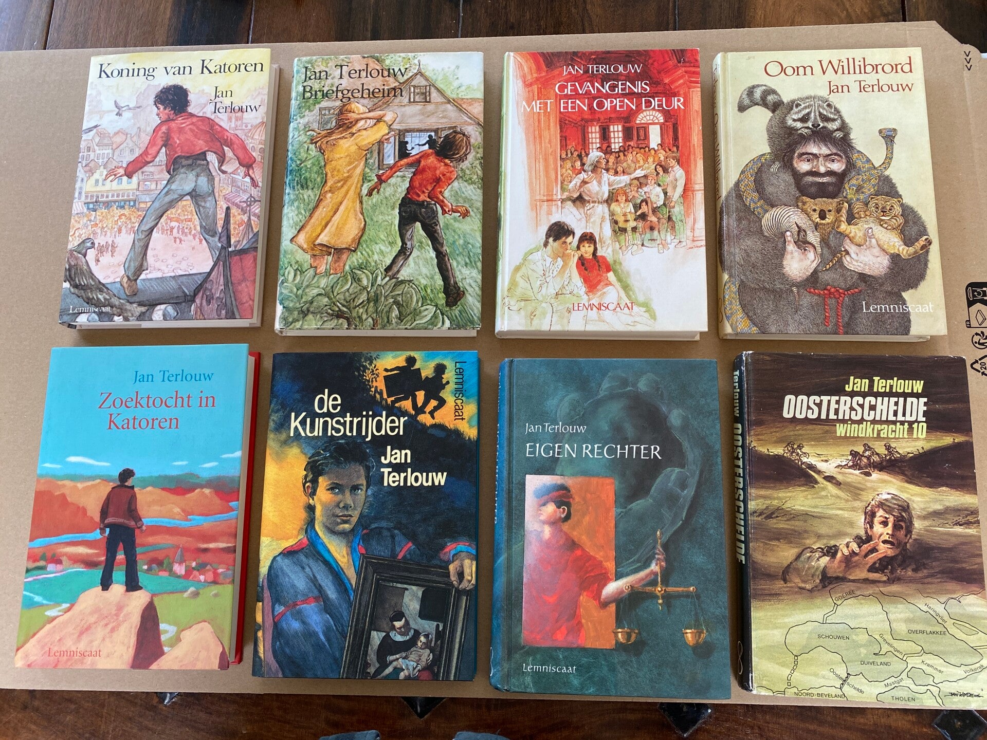 8 Jeugdboeken Jan Terlouw in één koop