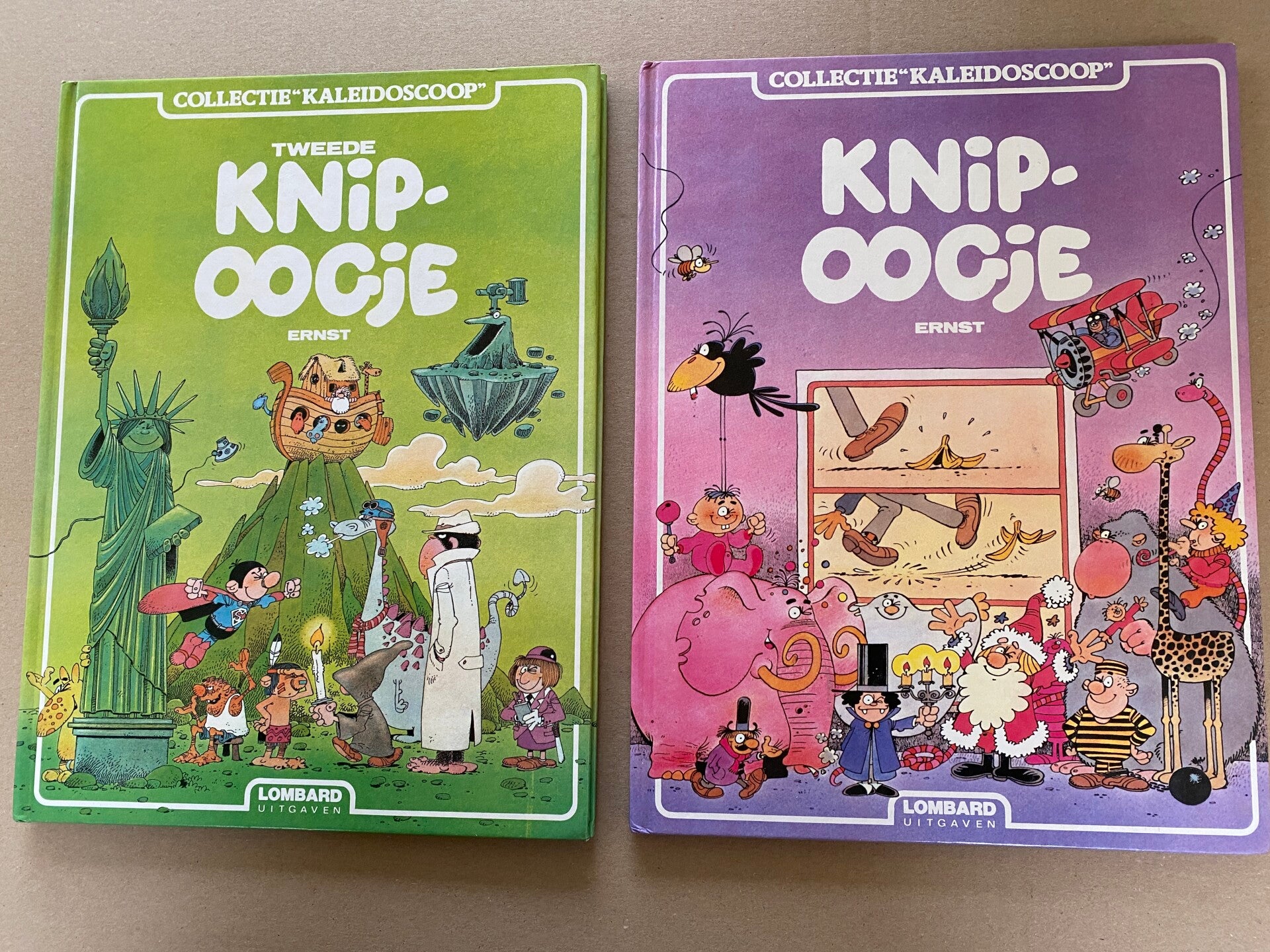 Ernst - Twee Hardcover Albums - Knipoogje - vrij zeldzaam