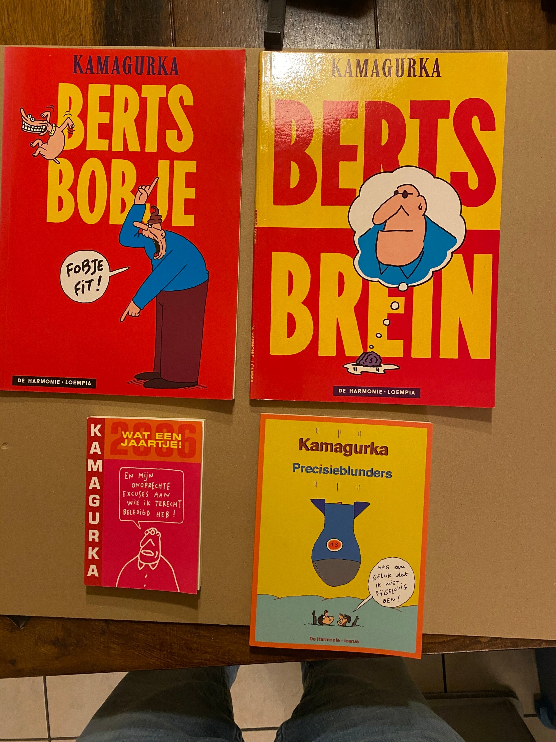 Absurdistische Humor - Kamagurka 4 boeken - vrij zeldzaam