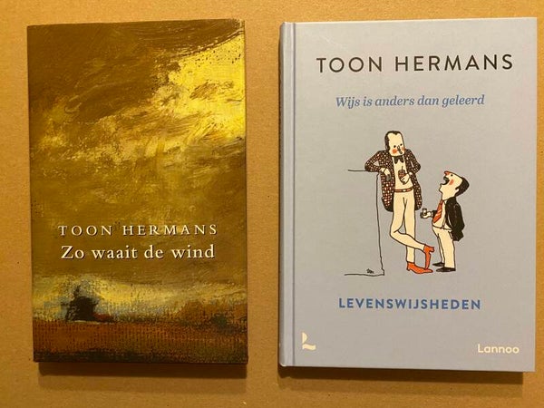Toon Hermans - 1 Versjesboek en 1 boek Levenswijsheden - NIEUW