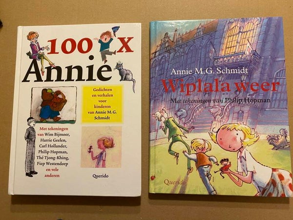 Annie M.G. Schmidt - 2 Boeken - 100X Annie / Wiplala Weer