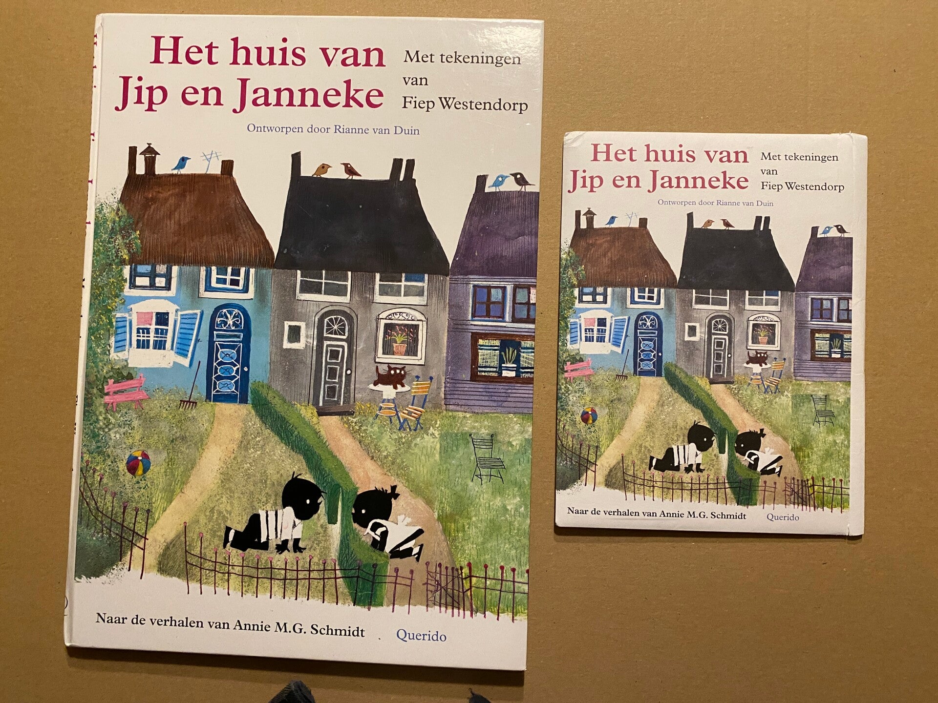 Groot Formaat - Pop-Up Boek - Het huis van Jip en Janneke