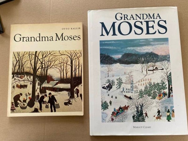 2 Boeken - De Naïeve Kunst van Grandma Moses - Nederlandstalig