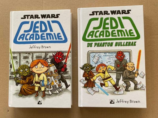 2 Boeken - Star Wars - Jedi Academie - NEDERLANDSTALIG