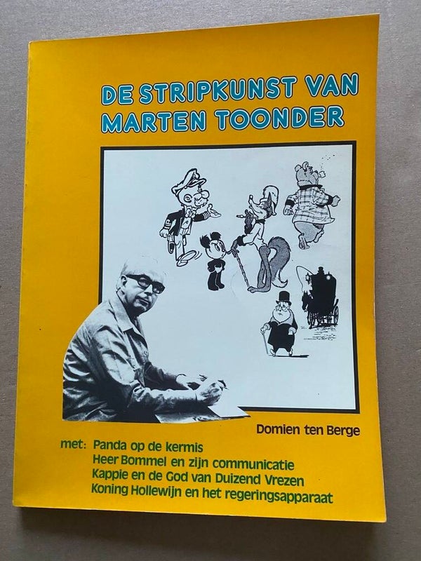 De Stripkunst van Marten Toonder - info met 4 strips