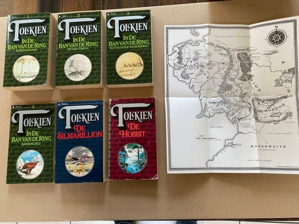 6 Prismapockets Tolkien - In de Ban van de Ring