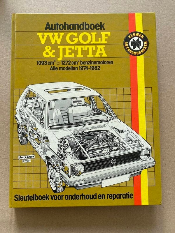Kluwer VW Golf / Jetta Benzinemotoren 1974-1982 - NIEUW