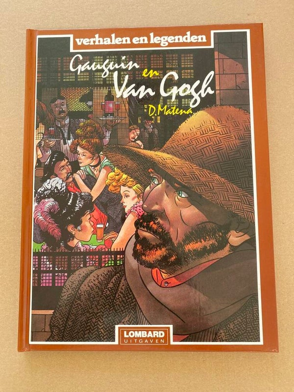 Dick Matena - Gauguin en van Gogh - stripboek - vrij zeldzaam