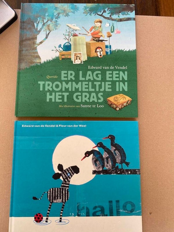 2 Schitterende Prentenboeken - Edward van de Vendel NIEUW