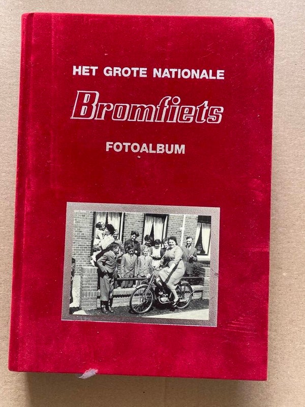 Vintage Het Grote Nationale Bromfiets Fotoalbum - in nieuwstaat
