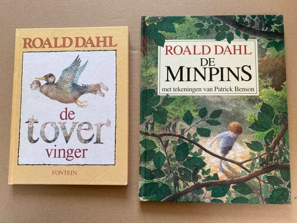 2 Hardcovers Roald Dahl - De Tovervinger / De Minpins