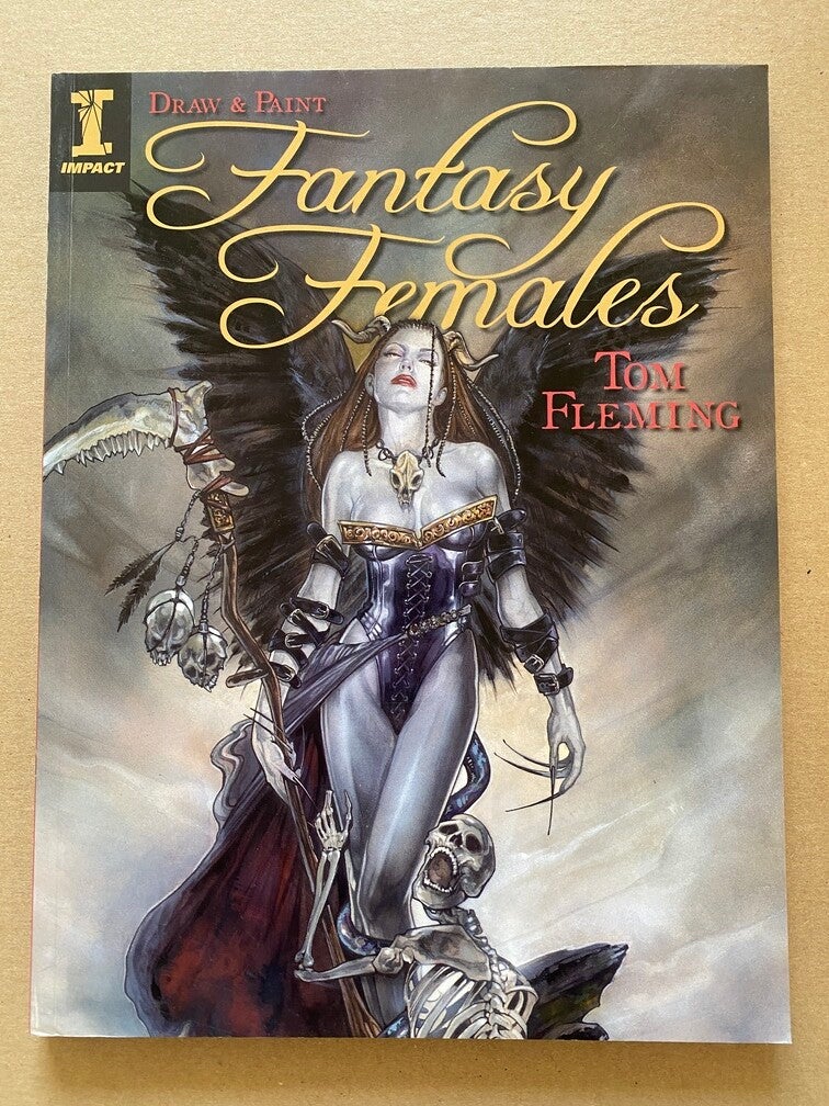 Draw and Paint Fantasy Females - NIEUW