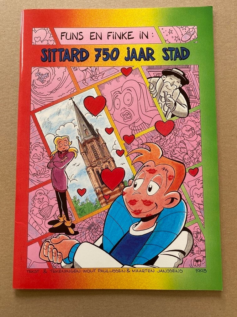 Strip - Funs en Finke in Sittard - 750 Jaar Stad - NIEUW