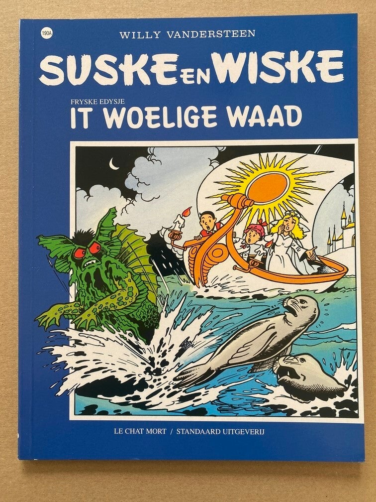 Suske en Wiske in het Fries - It Woelige Waad - NIEUW