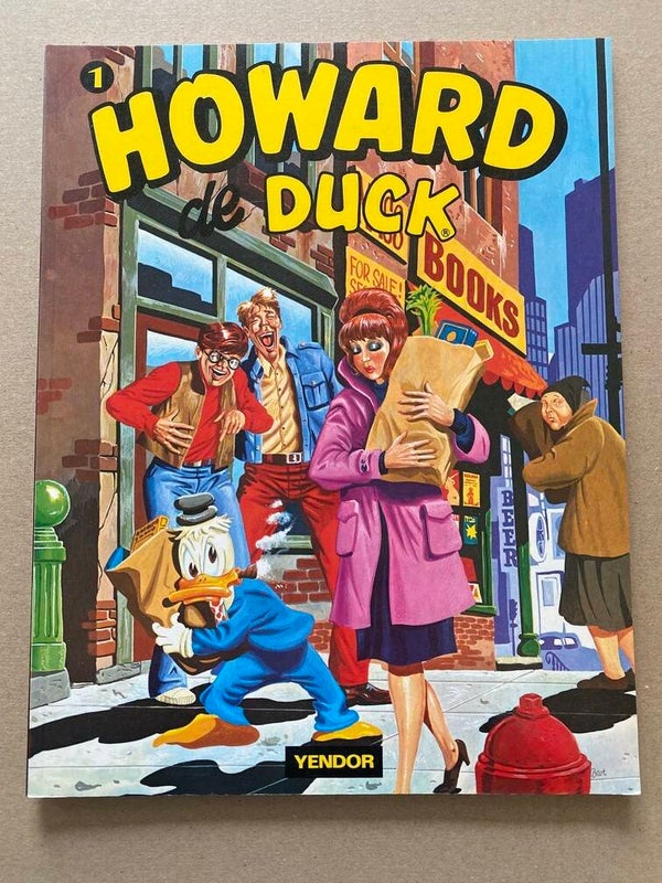 Marvel Comic - Howard de Duck - Parodie op superhelden