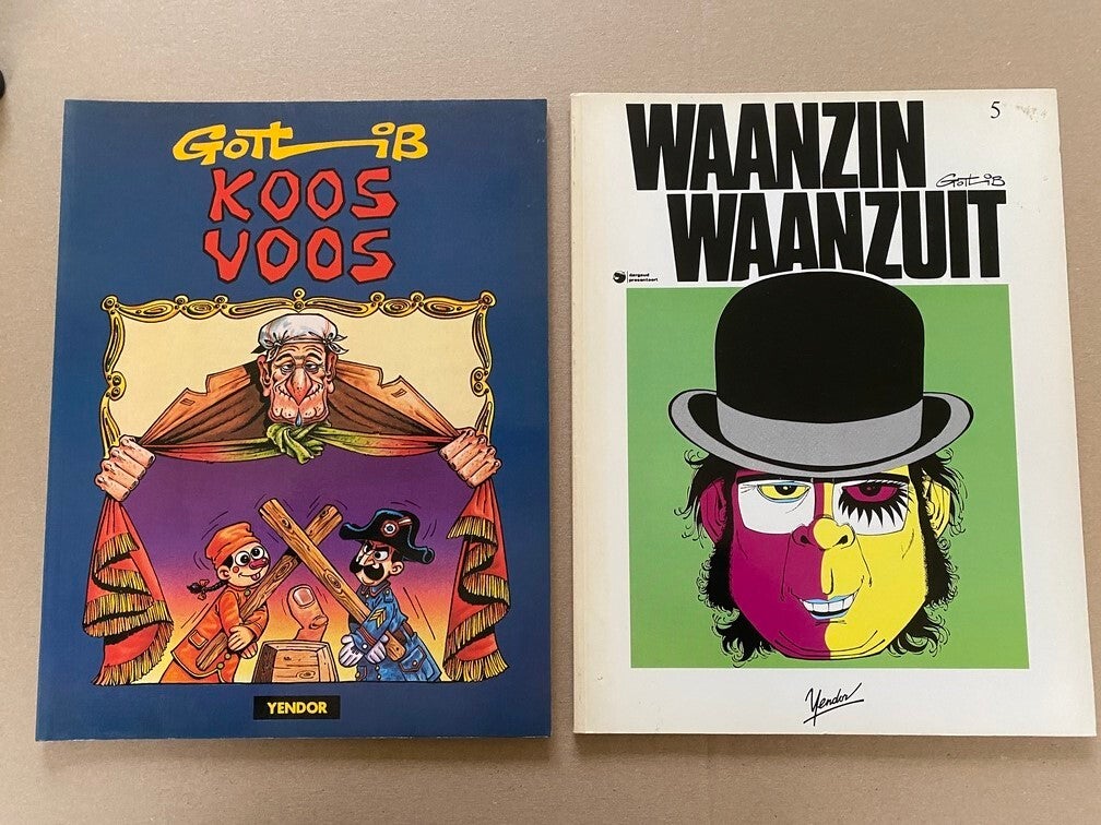 2X Gotlib - Absurdistische Humor - Koos Voos - Waanzin Waanzuit