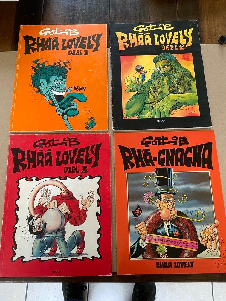 Gotlib - 3X Rhââ Lovely en 1 X Rhââ Gnagna - Absurdistisch - Erotiek