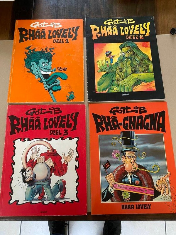 Gotlib - 3X Rhââ Lovely en 1 X Rhââ Gnagna - Absurdistisch - Erotiek