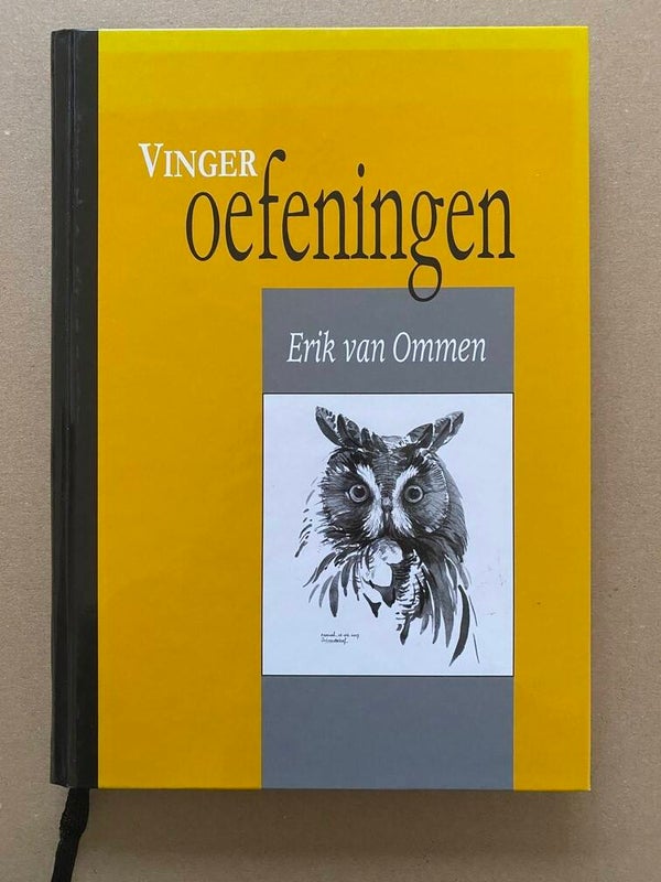 Erik van Ommen - Vingeroefeningen - Vogelschetsen - gesigneerd
