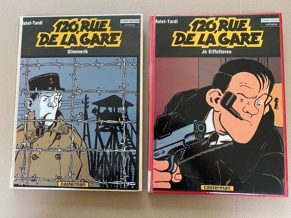 Jacques Tardi - 2 Albums serie 120 Rue de la Gare - compleet