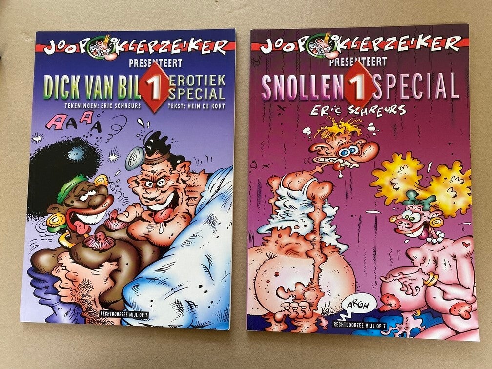 2 Specials Joop Klepzeiker - Ranzige Erotiek en Humor