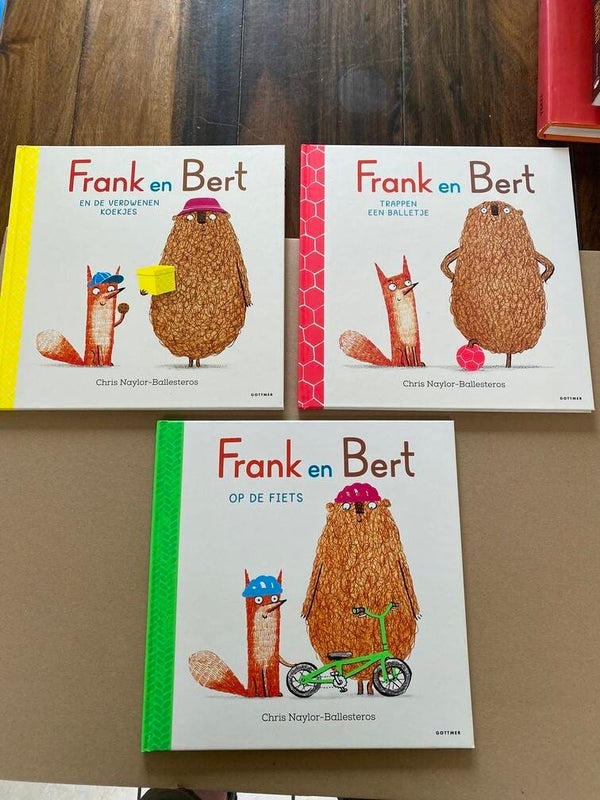 3 Hardcover Delen Frank en Bert - NIEUW