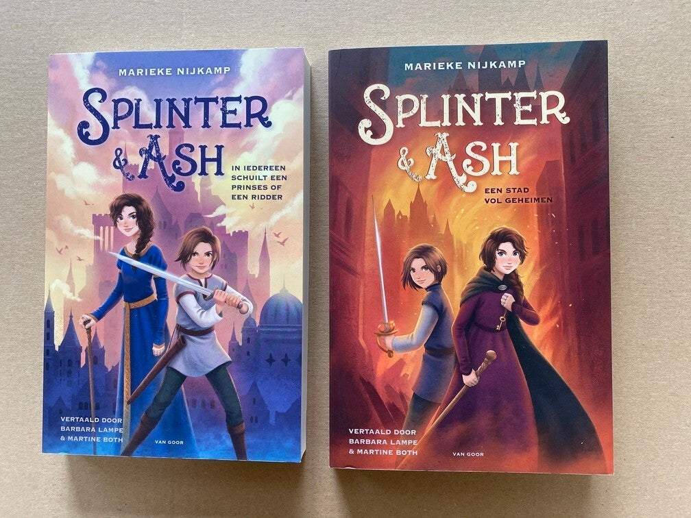 Fantasy Serie vanaf 10 jaar - Splinter en Ash - 2 Delen Compleet
