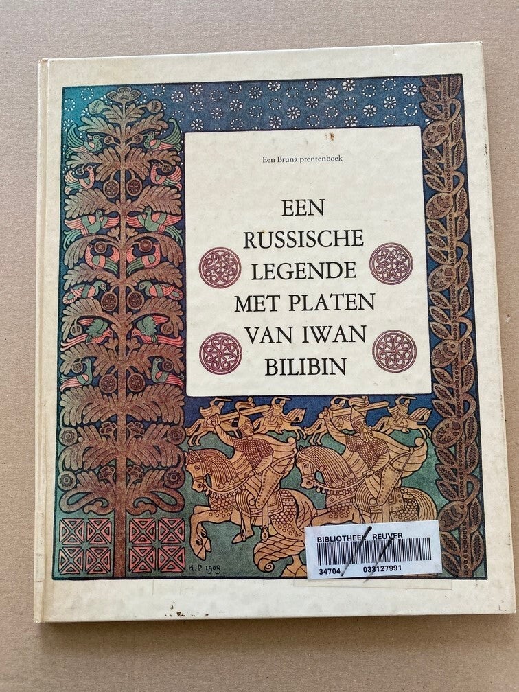 Een Russische legende met platen van Iwan Bilibin - vrij zeldzaam