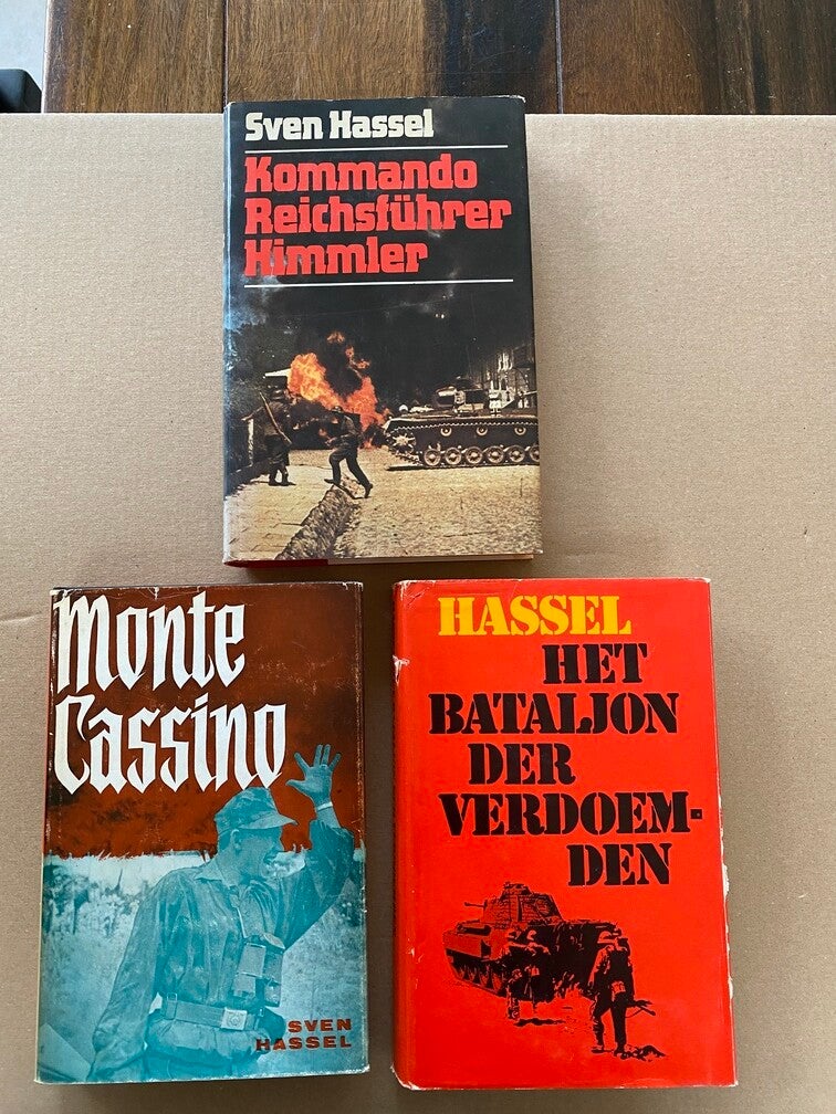 3 Oorlogsboeken - Sven Hassel