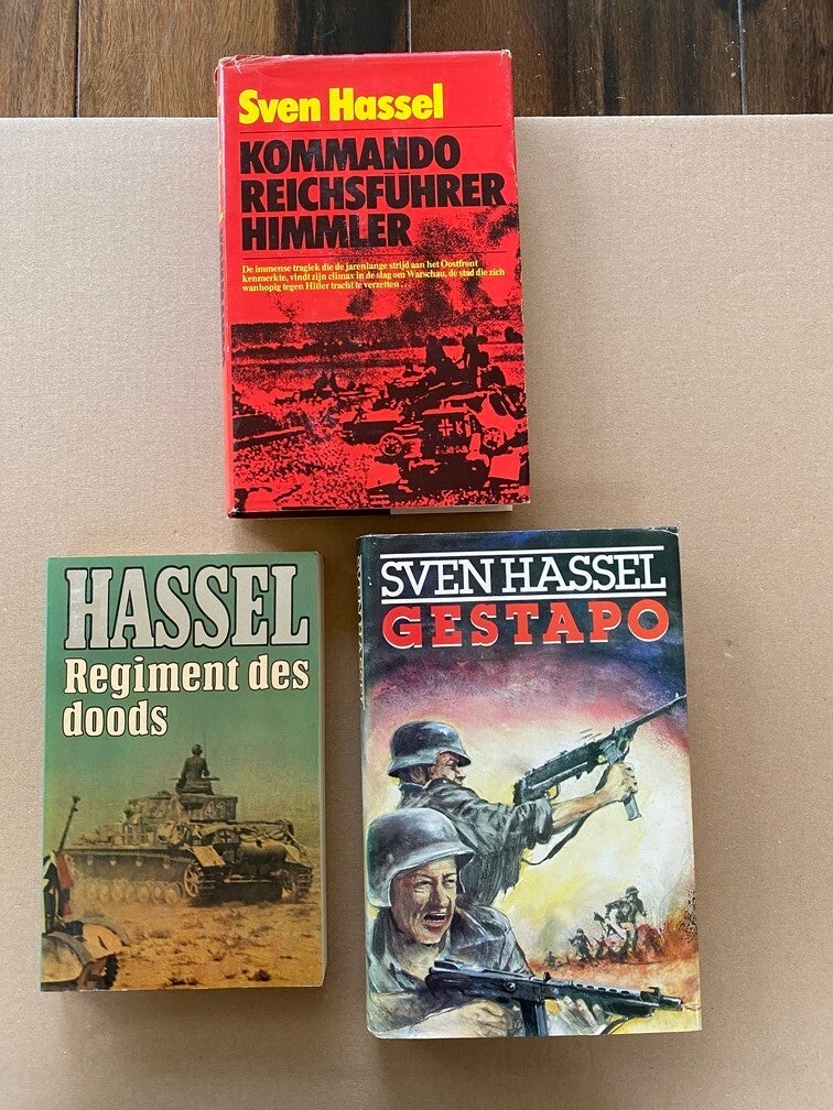 3 Oorlogsboeken - Sven Hassel