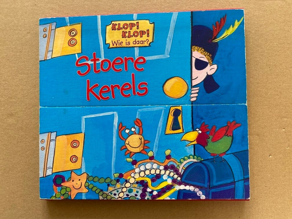 Hardkartonnen Flapjesboek - Stoere Kerels