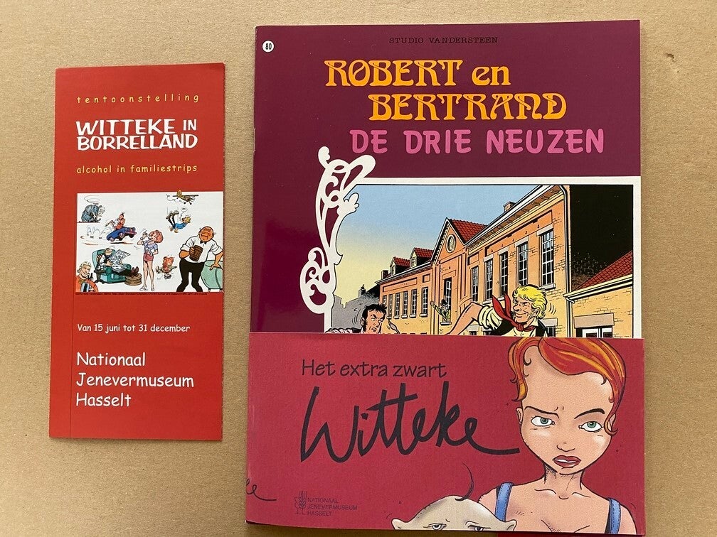 Robert en Bertrand - De Drie Neuzen - Reclame Jenever Museum
