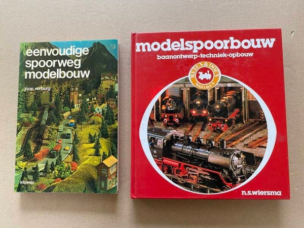 2 Basisboeken Modelspoorbouw in één koop
