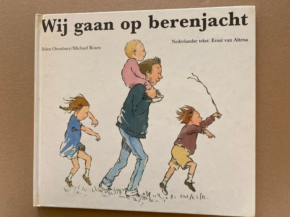 Kinderklassieker - Wij gaan op Berenjacht - Groot  29 x 26,5 cm